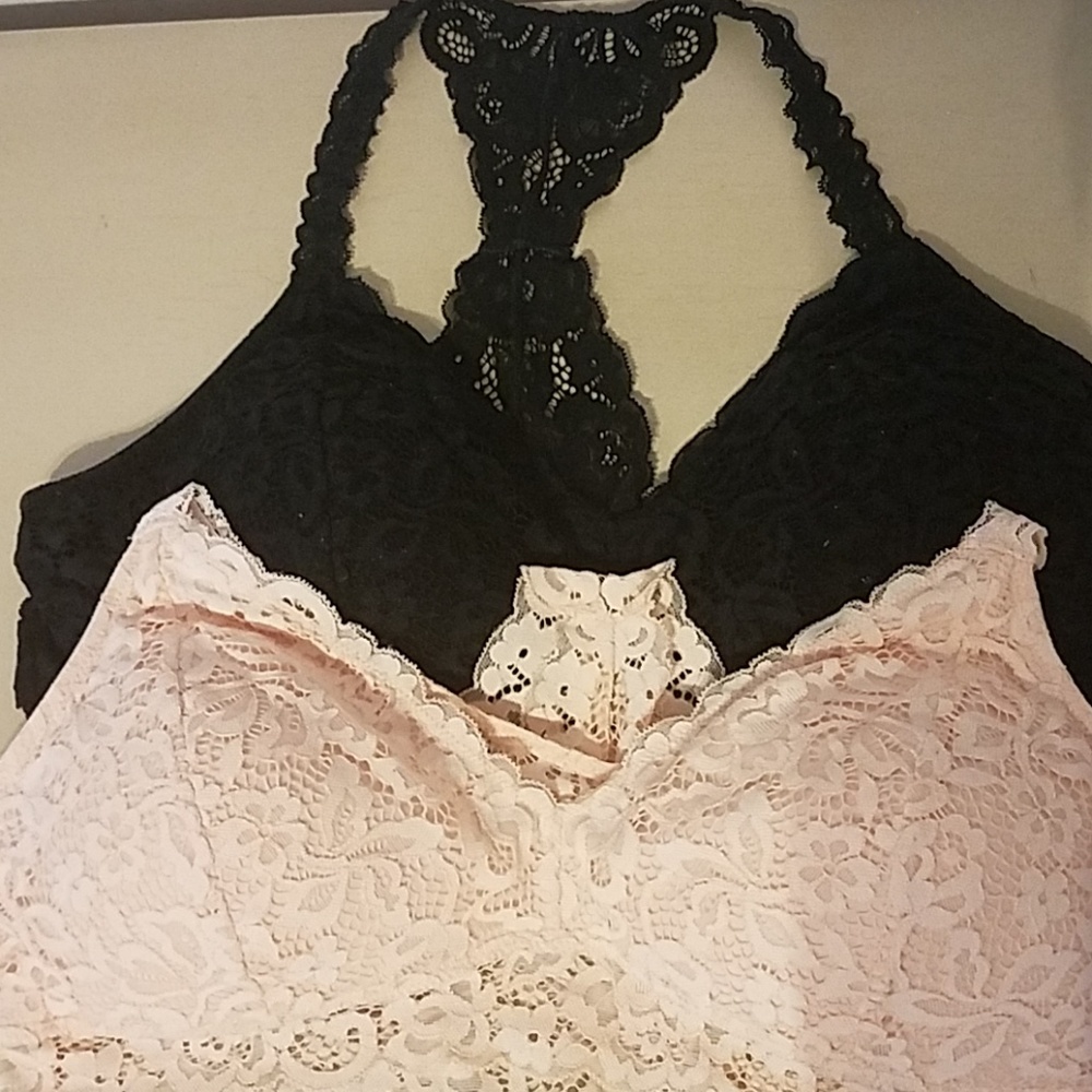 Racerback padded bra